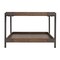 Alaterre Furniture Kyra 5-Piece Oak and Metal Living Room Set ANKY011101162RBG - alternate 2